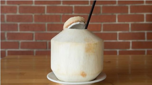 Fresh Coconut Juice.