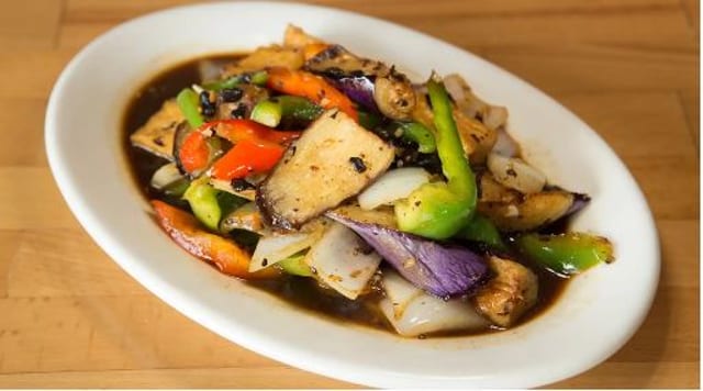 Spicy Eggplant Combo Special.