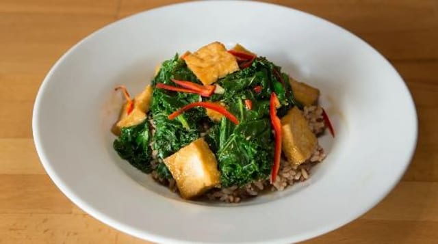 Hot Kale Bowl.
