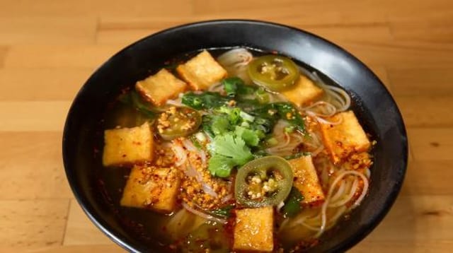 Tom Yum Noodle Soup.