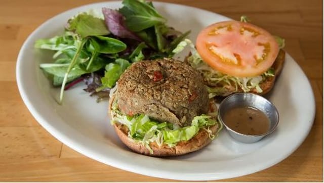 Lentil Burger.