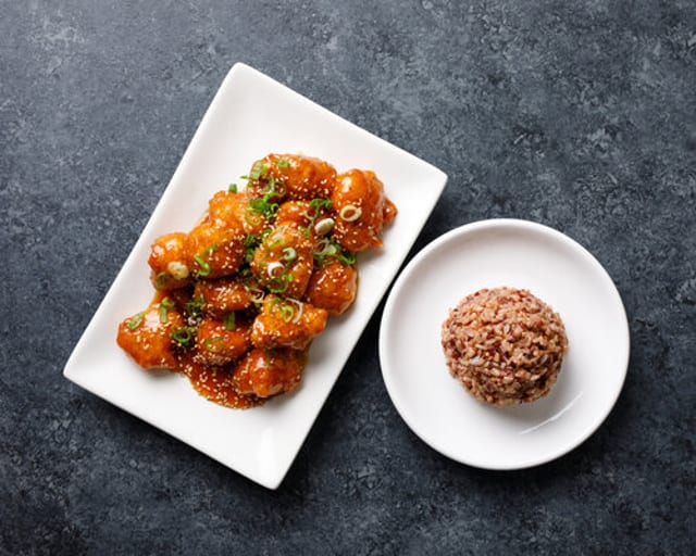 Orange Chicken.